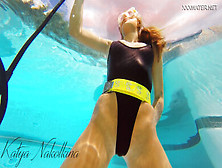 Katya Nakolkina With Another Girl In The Pool