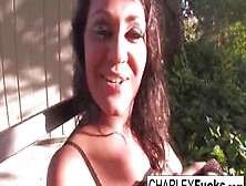 Charley Gets Her Screw On Out By Her Pool (Charley Chase)