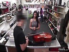Sexy And Beautiful Brazillian Lady Walks In To Pawn A Cello To Shawn - Lady A.