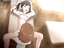 3D Anime Sex Slave Gets Dripping Cunt Finger Fucked