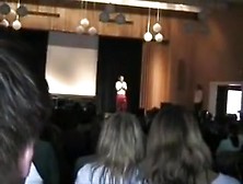 Stripping At School Assembly