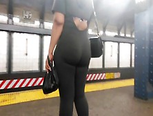 Ebony Bubble Booty Milf In Grey Bodysuit