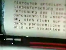 German Sex Research In The 1970S