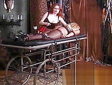 Raunchy Lesbian Sluts Have Some Kinky Fun In The Dungeon