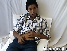 Thai Gay Boy Yod On Masturbation