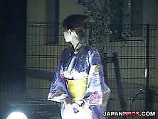 Japanese Kimono Babe Hard Fucking Yuki Mochida