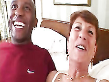 Horny Mature Granny Takes Bbc In Interracial Hardcore Action