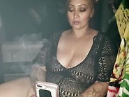 Horny Latina Smoking In The Truck While It Rained