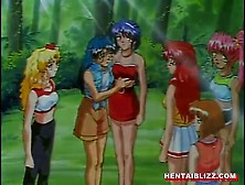 Teens In The Forest Hentai