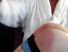 Sub Boy Gets Serious Hand Spanking By Grandad