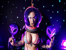 Misha Montana Shows Her Healed Up Alien Pussy Tattoo