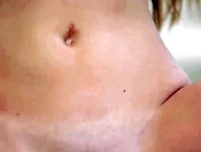 Freckled Teen Cum In Her Mouth