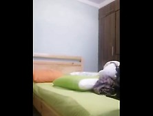 A Web-Cam Records What She Does When She Is Alone In Her Room