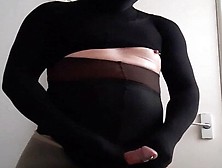 Pantyhose Encasement Anal Play Solo Session