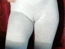 Arab Maiden Exposes Her Tits And Camel Toe Before Wrapping Her Lower Half In Nylons