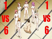 6 Busty Beauties Want To Fuck Virgin Stepbrother | Uncensored Hentai Anime
