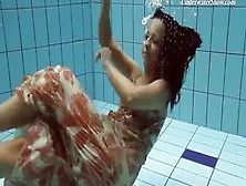 Krasula Fedorchuk Hairy Girl In The Pool