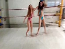 Nirvana Vs Michelle Wrestling Catfight