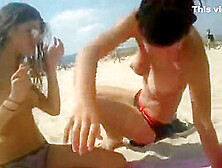 Naked Lesbians On The Beach Licking Each Other