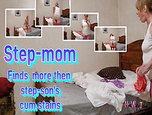 Taboo Step-Mom Finds More Then Cum Stains
