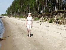 Juicy Booty-Inside A White Bikini