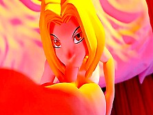Animated Blonde Gives You A Great Pov Blowjob
