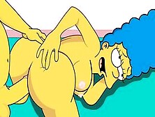 |The Simpsons| Marge Plowed Doggy Style