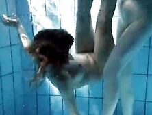 Zuzanna And Lucie Making Out Underwater