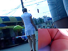 Tomboy With Hot Upskirt View
