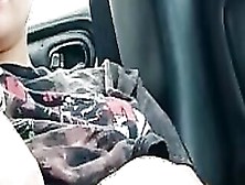 Red Oral Sex Play With Cunt Into Vehicle