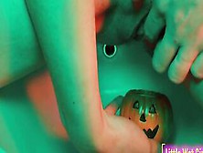 Pee Inside The Pumpkin On Halloween