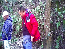 Asian Bear Daddies Getting It On In The Woods