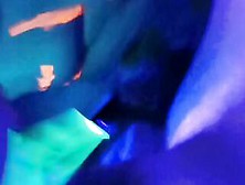 Sucking Off Penis At Neon Party