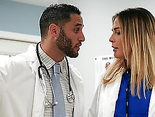 Horny Doctor Kimmy Granger,  Wants To Fuck A Dude During The Visit