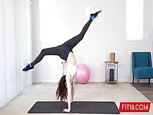Fit18 - Aliya Brynn - 50Kg - Casting Flexible And Horny Skinny Dancer