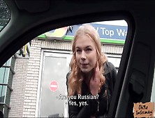 Russian Teen Gets Picked Up And Gets Fucked For A Free Ride