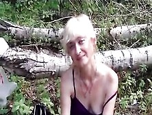 Aged Doxy In The Woods