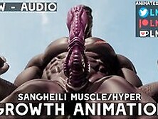 Halo Elite Hyper Muscle Growth Animation