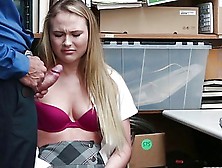 Shoplifting Teen Alyssa Cole Gets What She Deserves