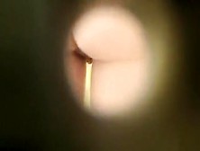 Amateur Gets Her Twat Taped Trough The Hole In The Wall