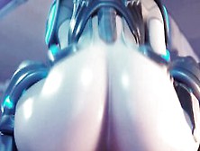Nova Widowmaker Sitting On A Gigantic Penis