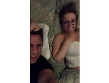 Milf With Husband Eagerly Shows Boobs To Stream