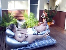Incredible Busty Teen Is Making A Perfect Blowjob In Outdoor