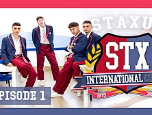 Staxus International College Episode 01 (Story And Sex) : Young College Students Have Sex After School!