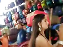 Indian Hijda Showing Boobs And Dancing On Street