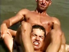 Horny Male In Fabulous Sports,  Hunks Homosexual Sex Scene