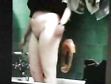 Half-Dressed Wife Caught Showering On Hidden Camera