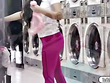 Slutty Perv Annika Eva Fucked In The Laundry Area