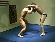 Bodybuilder Bondage Wrestling (1)