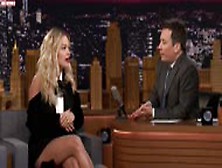 Rita Ora In The Tonight Show Starring Jimmy Fallon (2014)